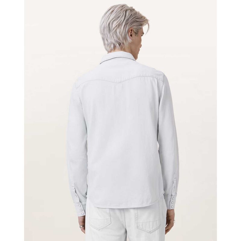 AllSaints MacGowan Denim Shirt image number 1